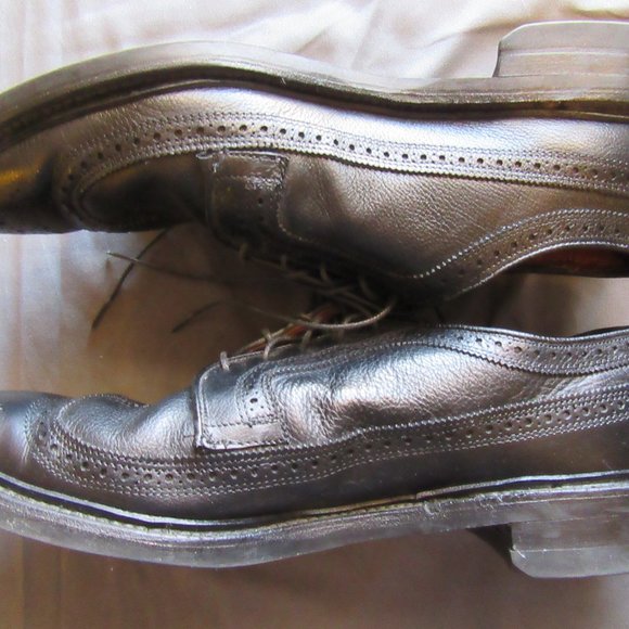 Mens Allen Edmonds MacNeil Wingtip Shoes Sz 12E main image 8